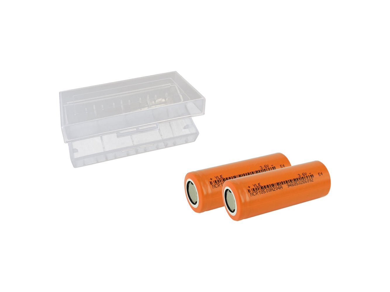 Celle per batterie ricaricabili 18500 da 3,6 V e 2040 mAh
