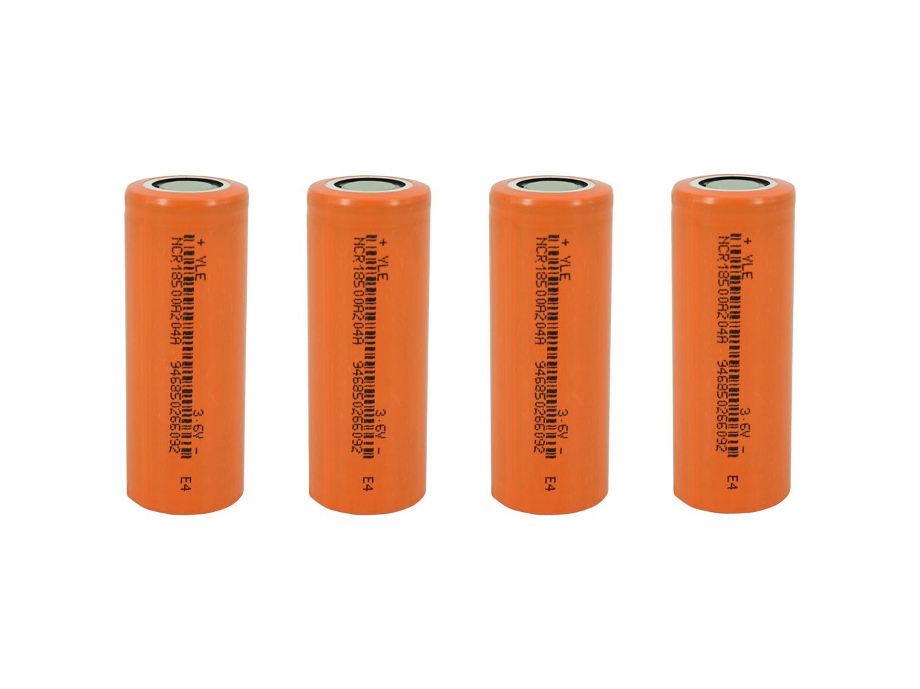18500 3,6V 2040mAh oplaadbare Accucellen