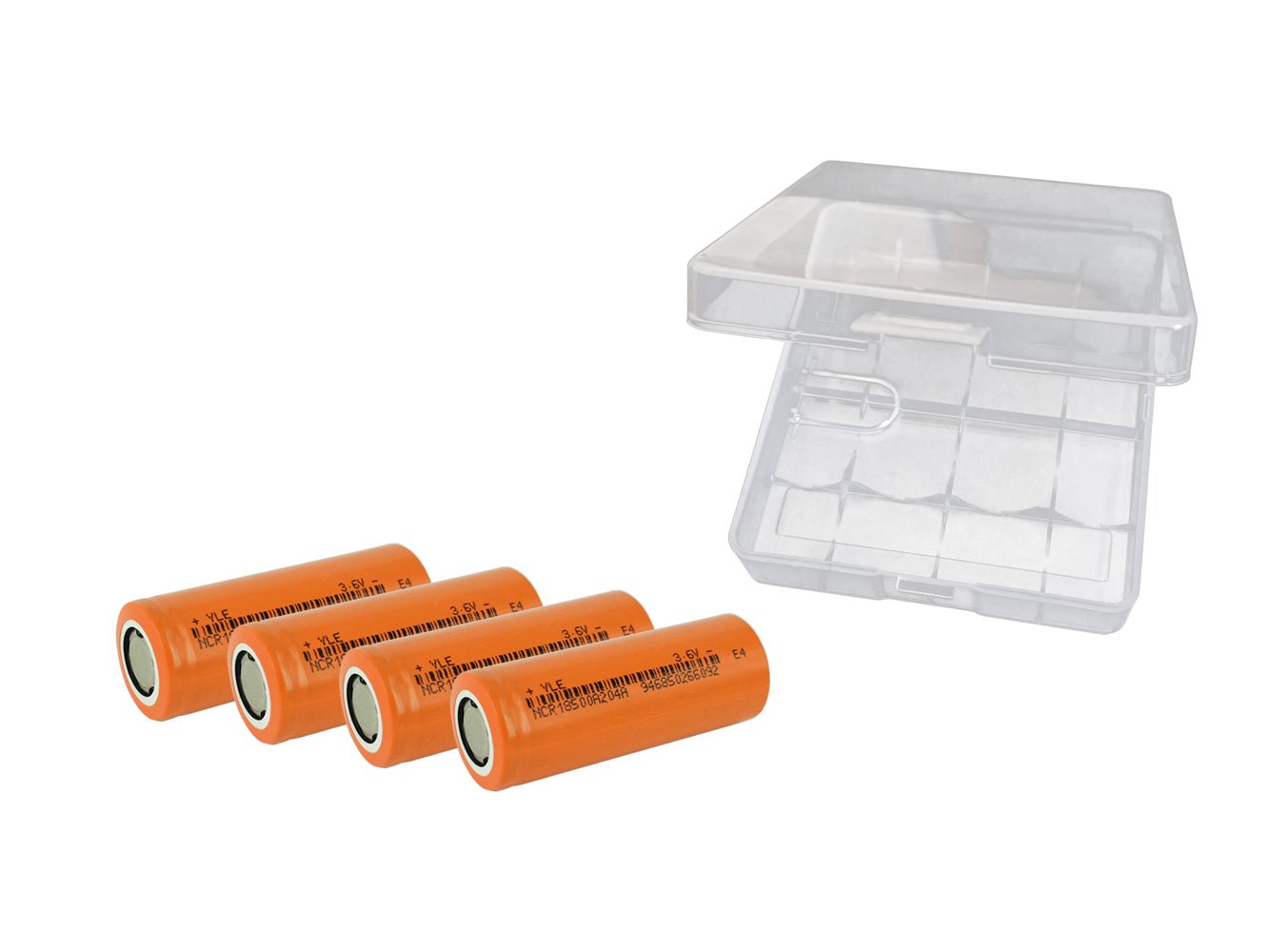 18500 3,6V 2040mAh oplaadbare Accucellen