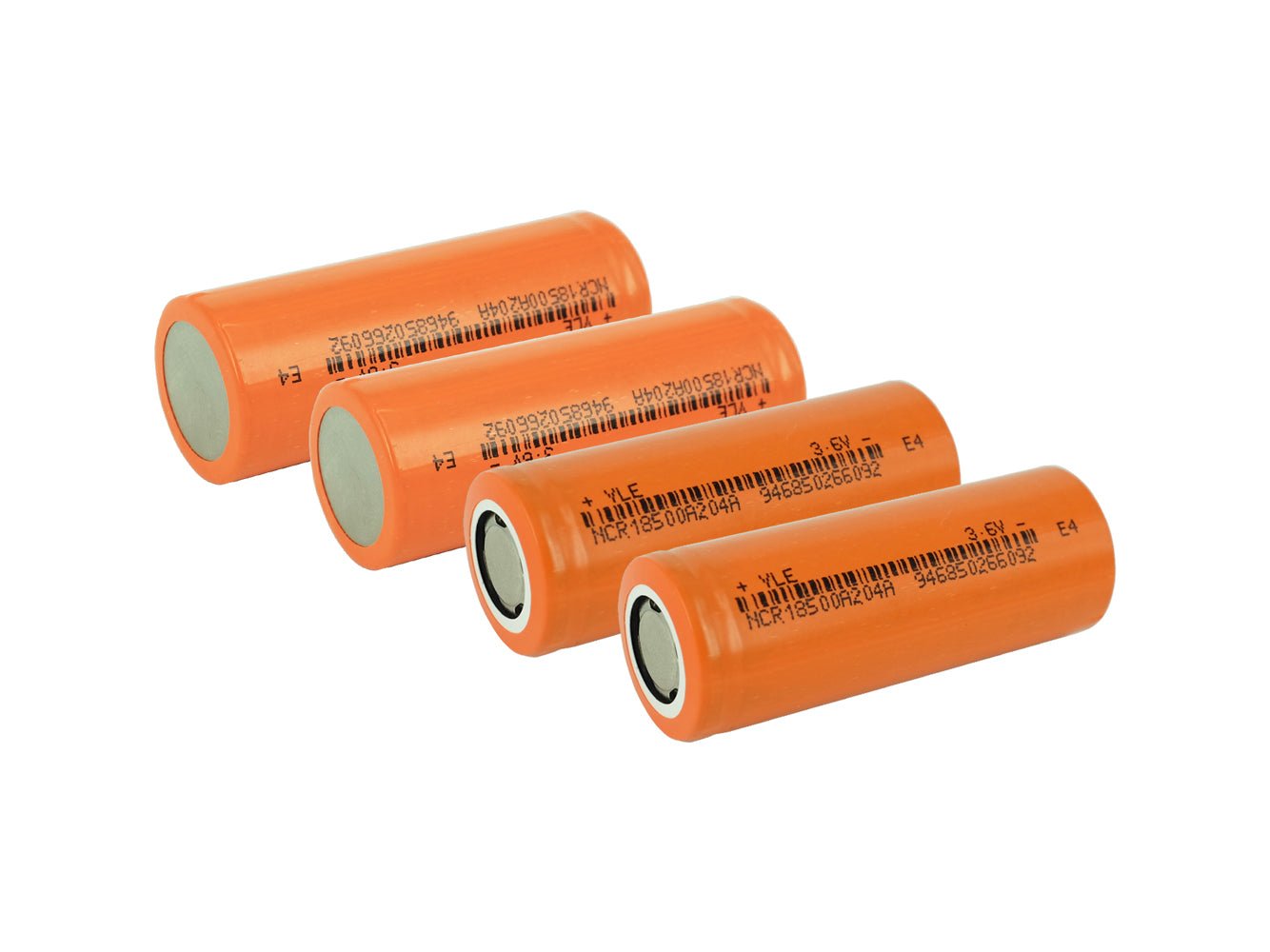 18500 3,6V 2040mAh oplaadbare Accucellen