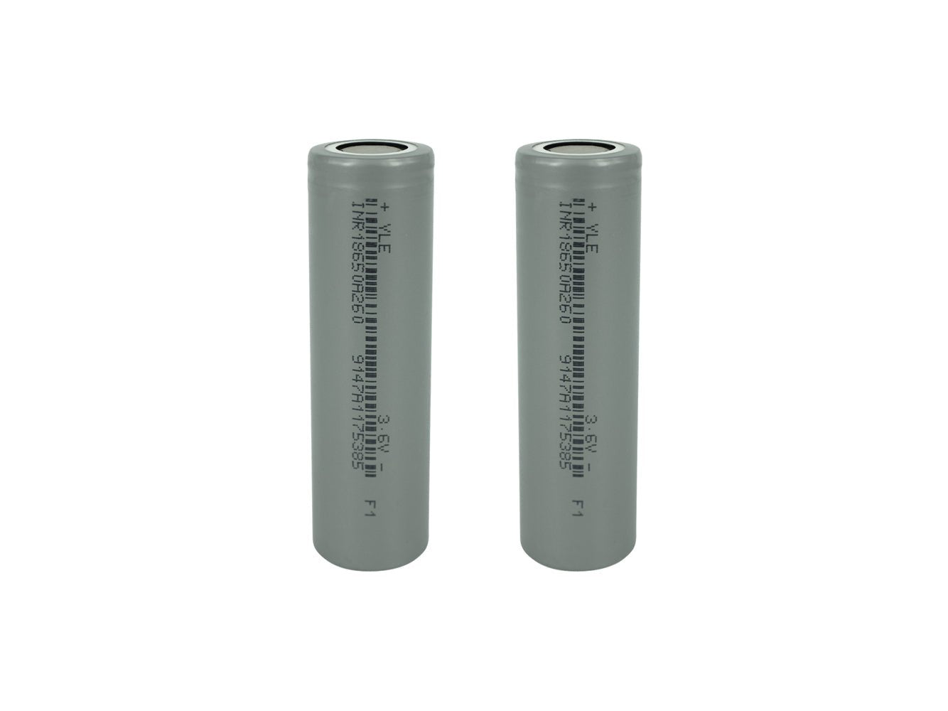 18650 3.6V 2600 mAh oplaadbare Accucellen