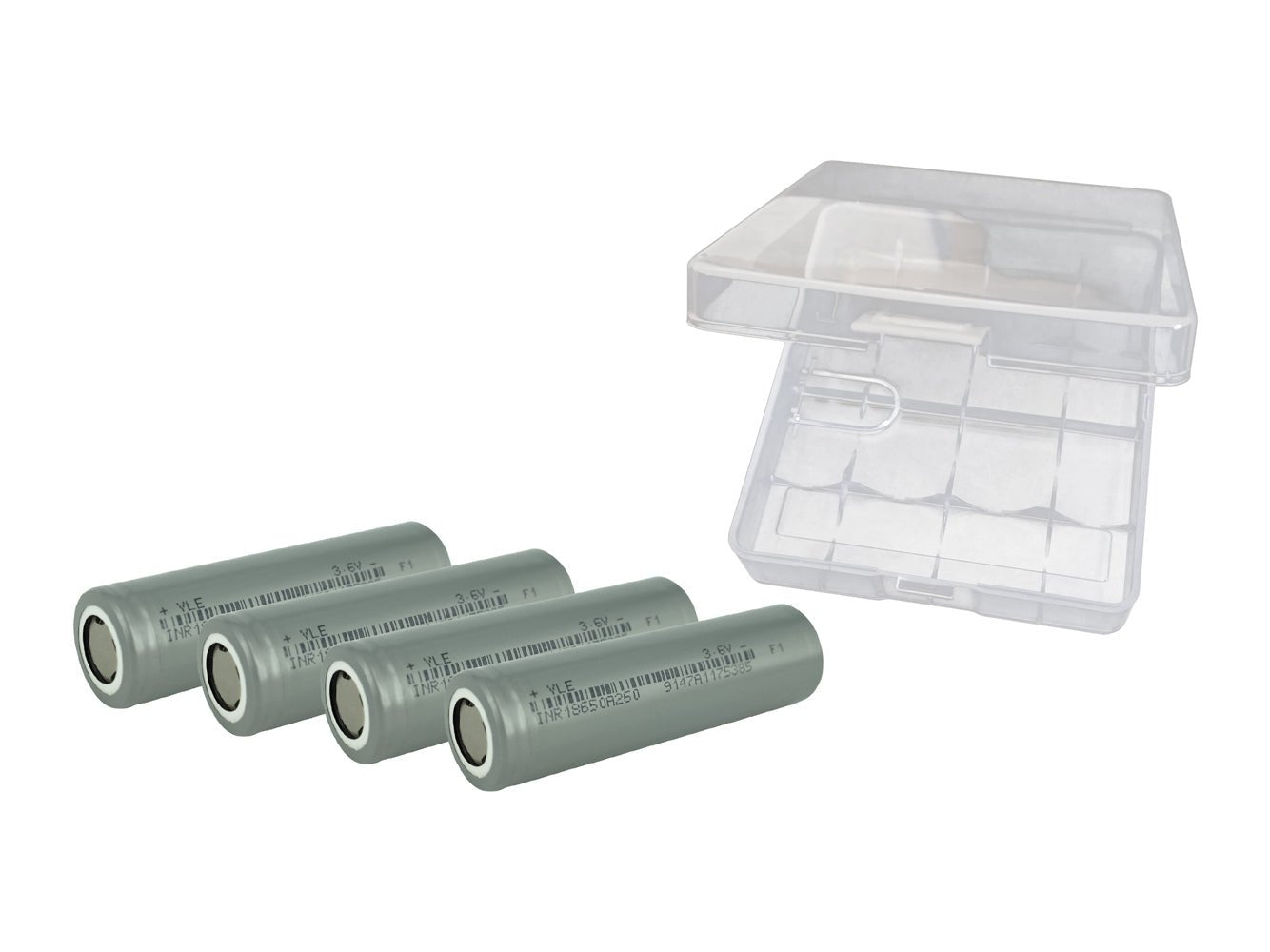 18650 3.6V 2600 mAh oplaadbare Accucellen