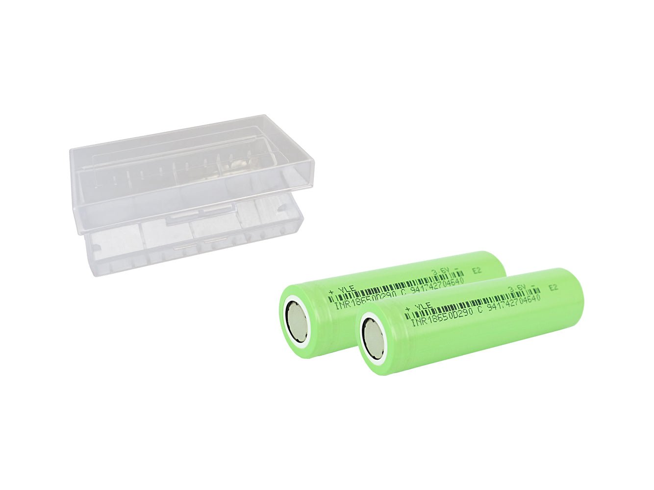 Celle per batterie ricaricabili 18650 da 3,6 V e 2900 mAh