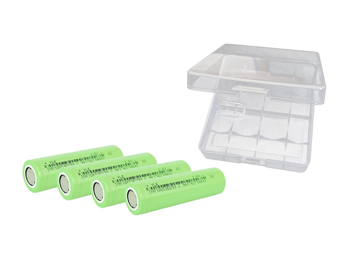 18650 3.6V 2900 mAh oplaadbare Accucellen