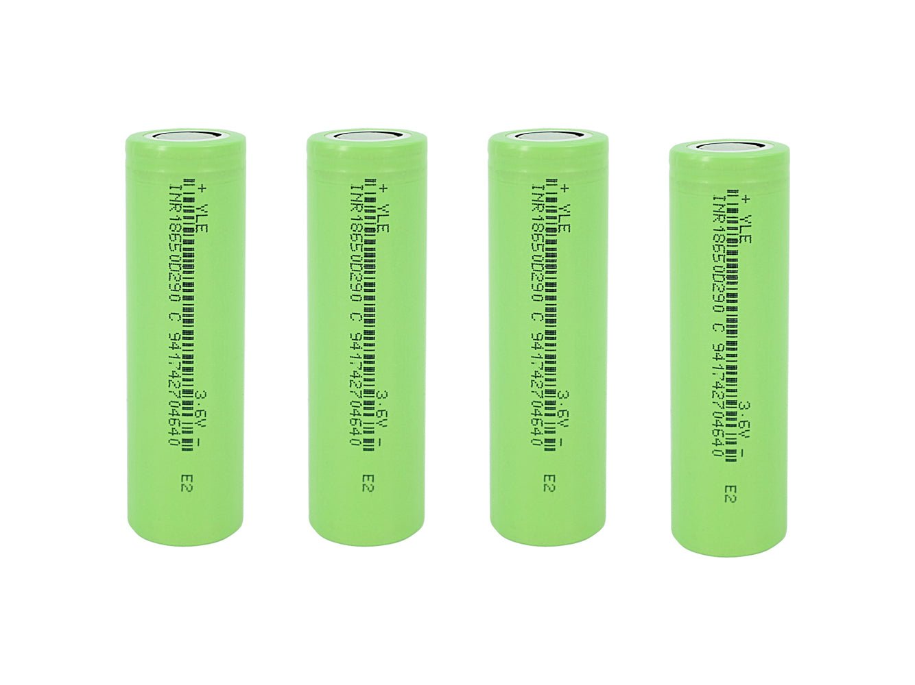 18650 3.6V 2900 mAh oplaadbare Accucellen