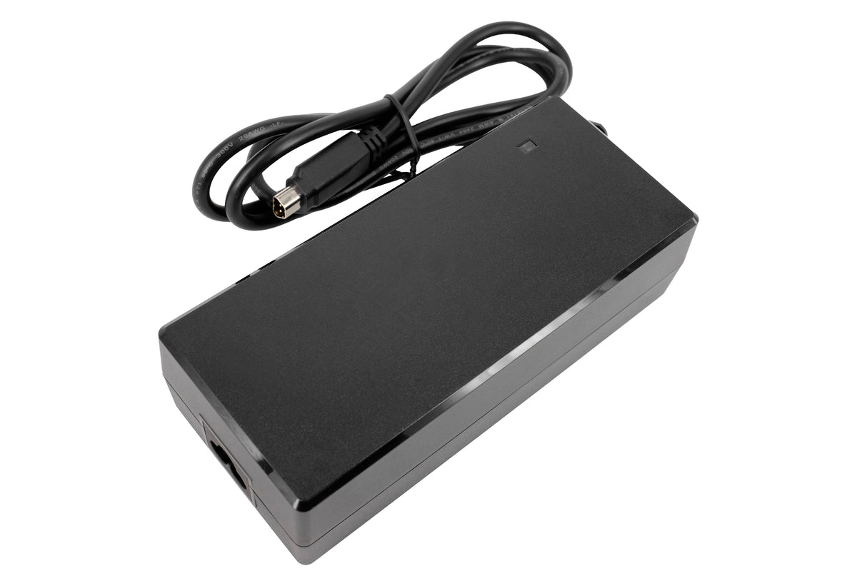 Caricabatterie E‑Bike 42V 2A per Batteria Egoing 36V Li‑Ion – Caricabatterie di Ricambio con Connettore Trapezoidale 5 Pin
