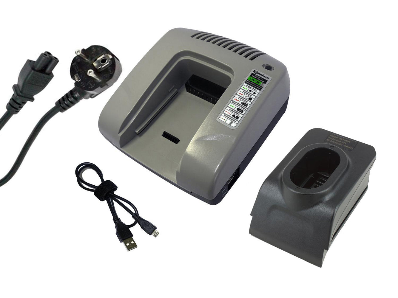 Akkuladegerät für DEWALT Elektrowerkzeuge DW9050