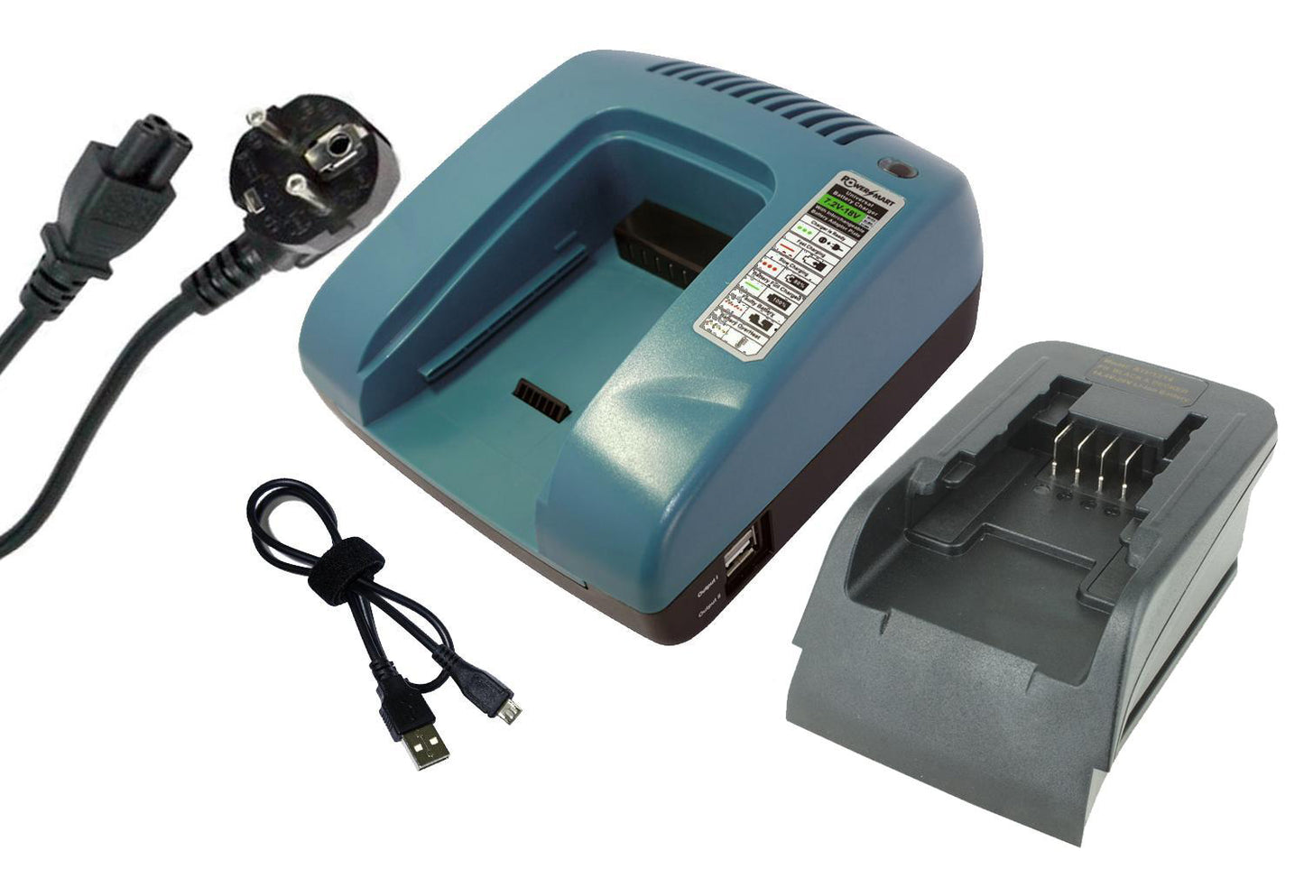 Akkuladegerät für Elektrowerkzeuge von BLACK & DECKER BL1114, BL1314, BL1514, LB16, LB20, LBX20, LBXR20, LBXR2020