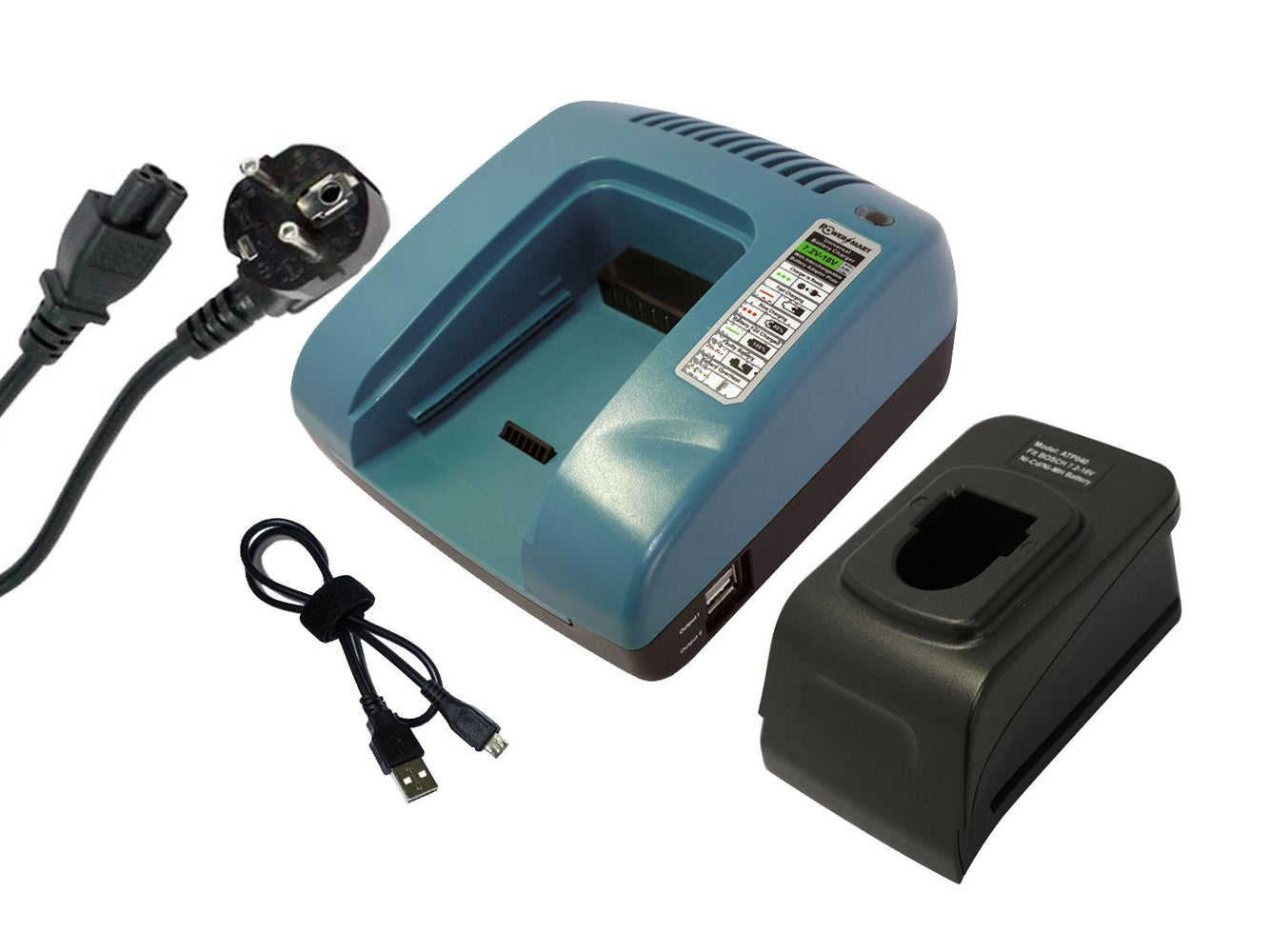 Akkuladegerät für Elektrowerkzeuge von MAKITA 194558-0, 194559-8, BL1415, 194065-3, 194066-1, BL1430