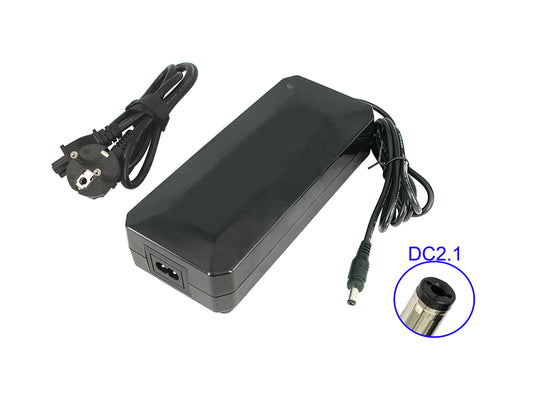 Caricabatterie per bici elettriche di alta qualità 48V 3A per batterie Telefunken, Phylion, NCM e molto altro (DC 5,5x2,1mm)