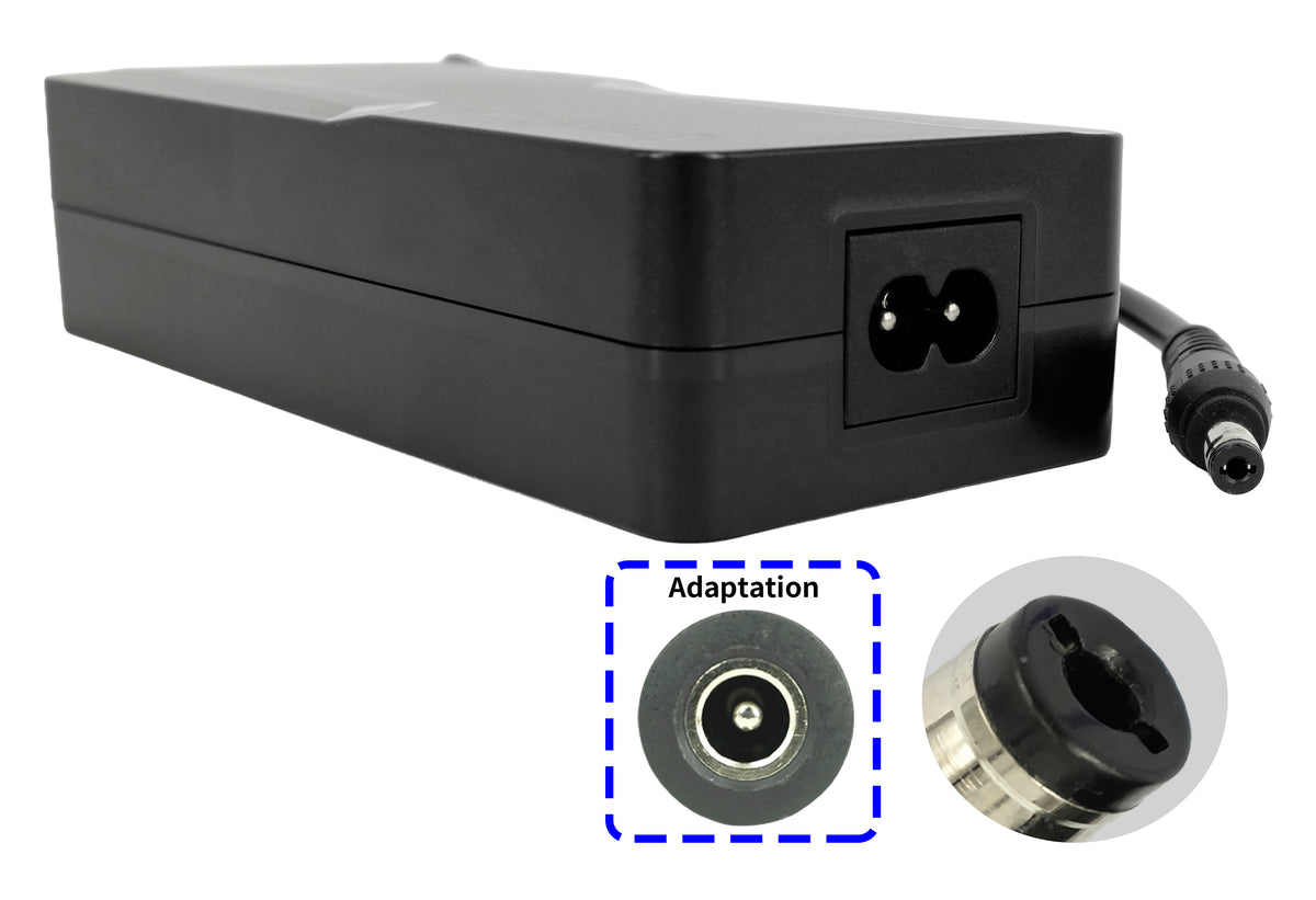 54,6V 3A Snellader voor 48V (13S) Li-Ion E-Bike, Pedelec & Elektrische Step (DC 5,5 x 2,1 mm Stekker)