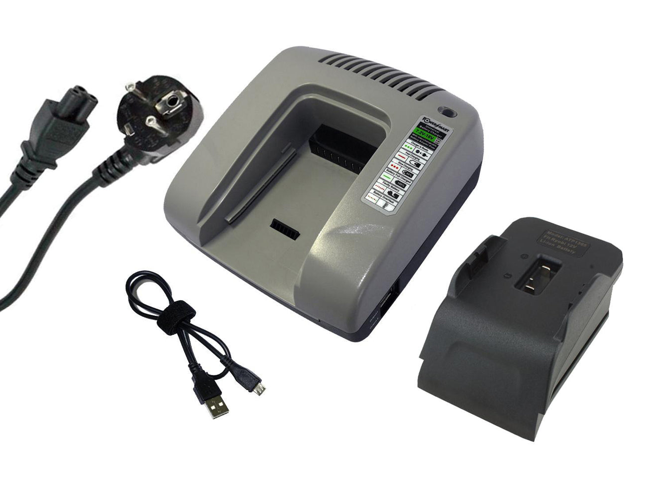 Akkuladegerät für RYOBI Elektrowerkzeuge 130503001, 130503005