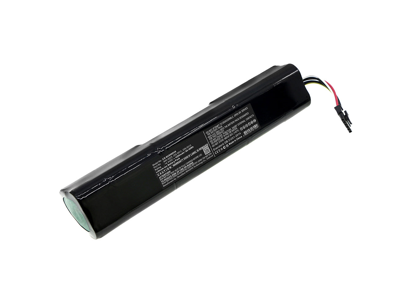 Batteria di ricambio per aspirapolvere NEATO 945-0225, 205-0011, 4INR19/65-2, 0810841012076, 945-0266, 205-0013