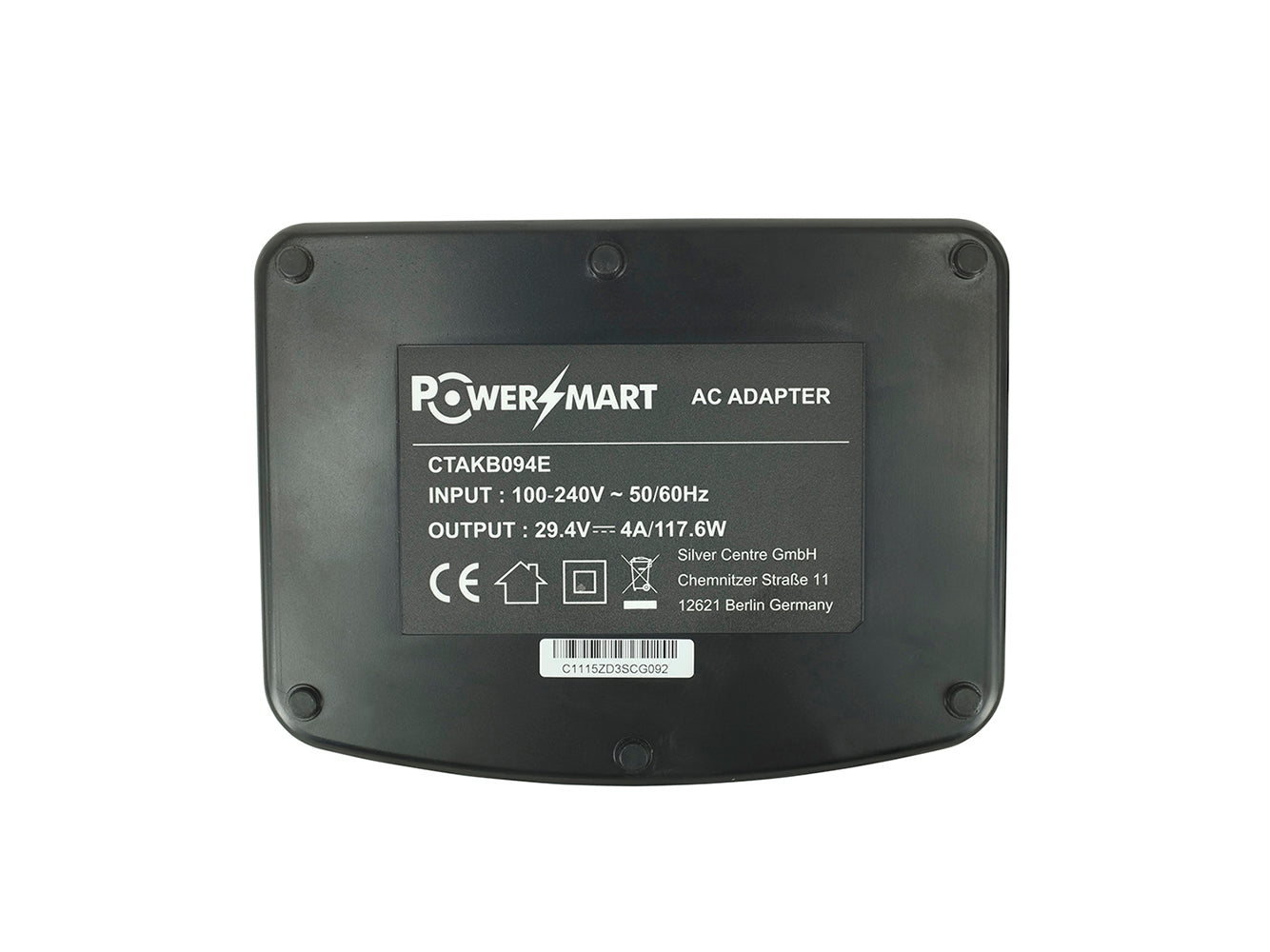 Caricabatterie alimentatore 29,4 V 4 A per Flyer C2, C2 Premium, C4, C4 Premium, C5, C5 Deluxe, C5 Premium C7+, C8, C9, L2, L4, L5, L8, T2, T4, T5