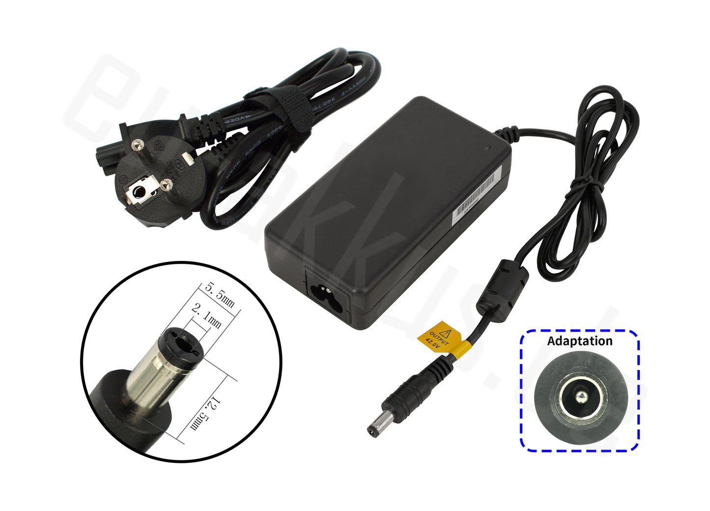 DIY-conversiekit voor Brompton vouwfiets 36V 8,7Ah/313,2Wh