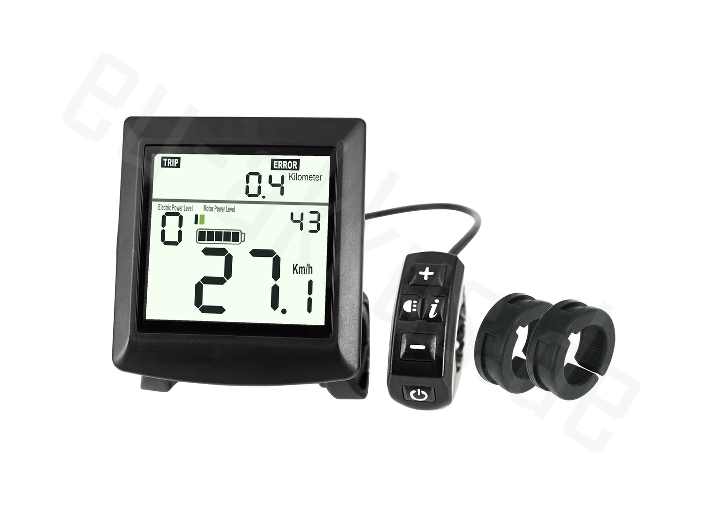 DIY-conversiekit voor Brompton vouwfiets 36V 8,7Ah/313,2Wh