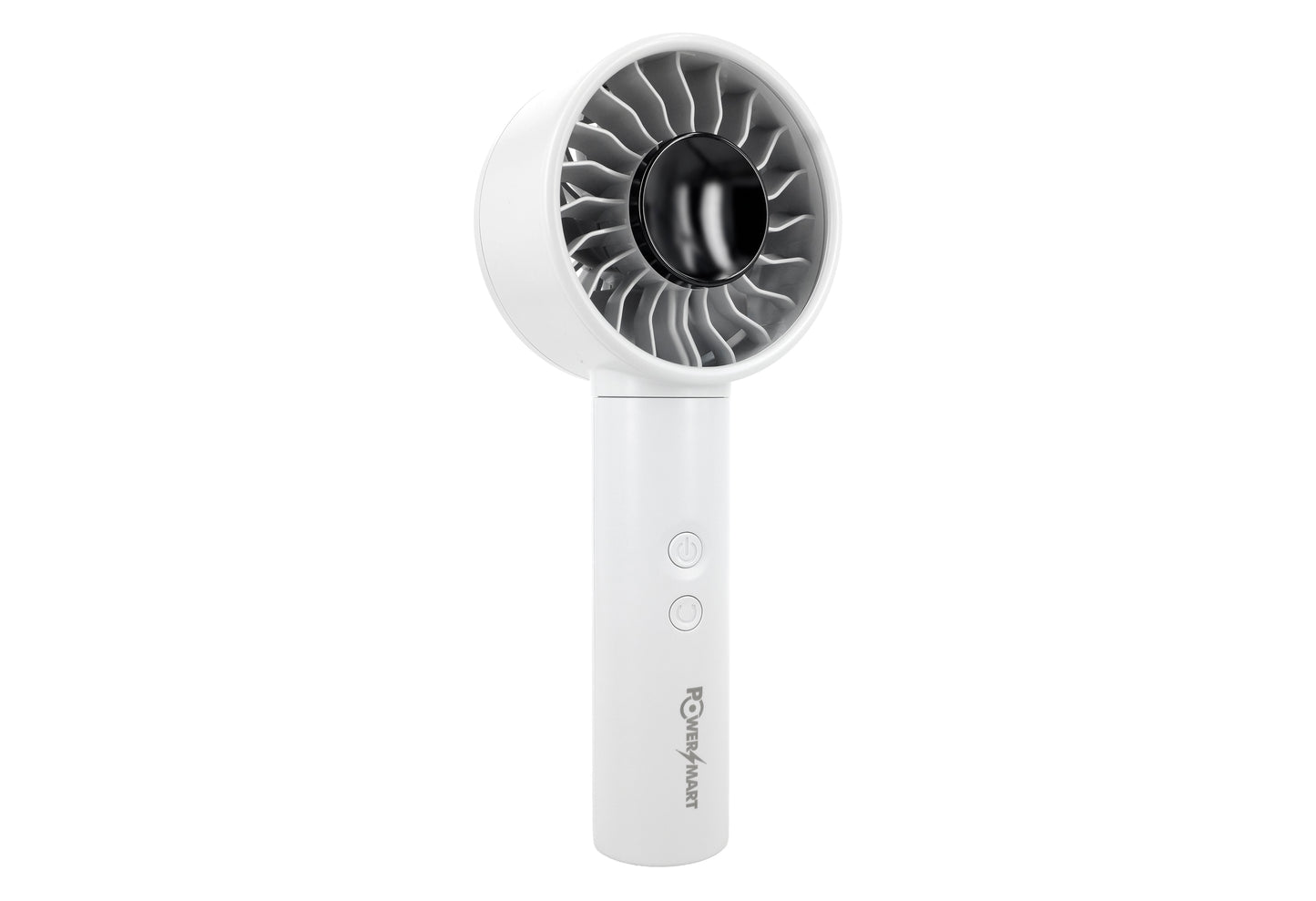 Tragbarer USB‑C Ventilator mit 4500mAh Akku, 100‑stufiger Geschwindigkeitsregelung & 90° Oszillation – Hand- & Tischventilator mit Digitalanzeige