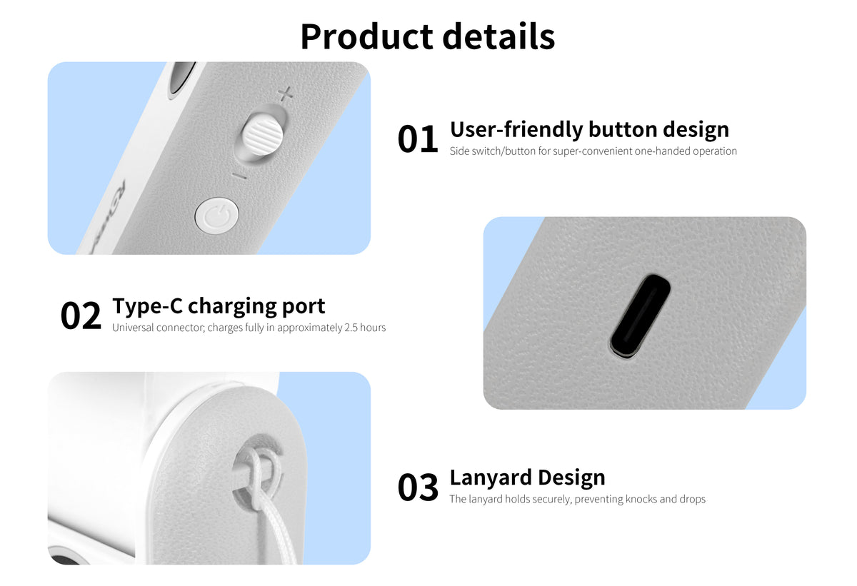 3-in-1 Handheld Cooling Fan with Ice Plate & 100-Speed Turbo Wind | 3000mAh Foldable Neck Fan with LED Display | Semiconductor Instant Cooling Portable Mini Fan