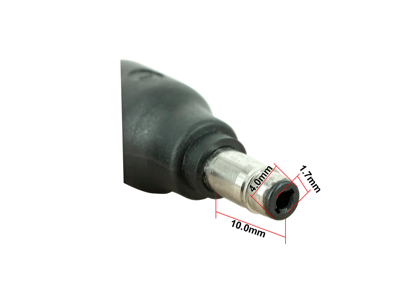 Punta del connettore C1 - Connettore maschio 4,0 x 1,75 mm con jack femmina 5,5 x 2,5 mm