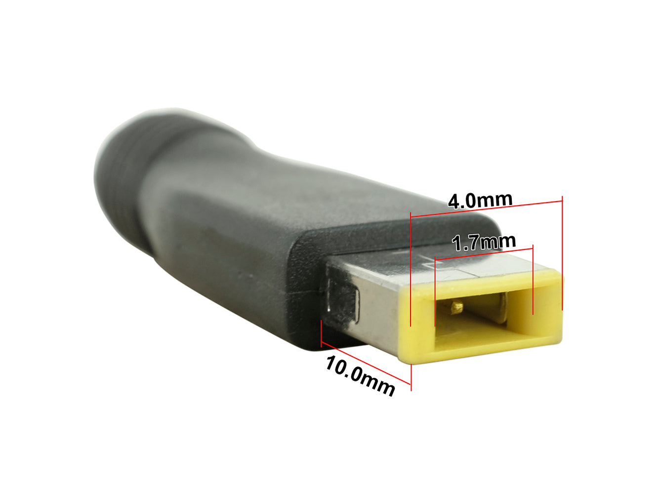 Punta del connettore C36 - Connettore rettangolare per laptop Lenovo con jack femmina da 5,5 x 2,5 mm