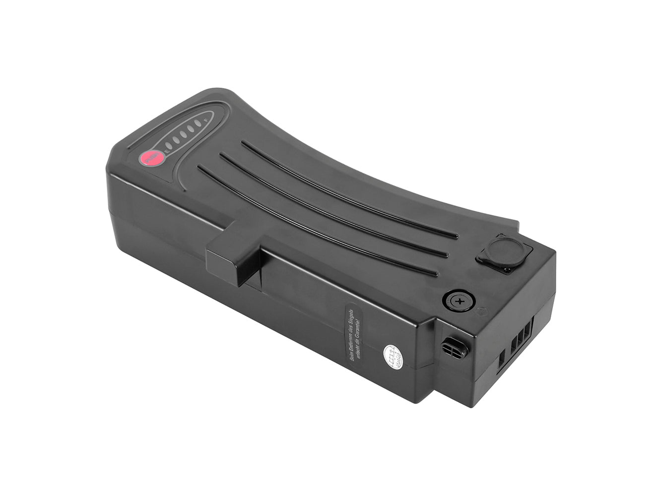 Batteria Powersmart SideClick SILVER 36V 13,6Ah per e-bike con batteria SideClick di Prophete, Zündapp, Kreidler, Mercedes Benz e altri (modelli 412 / 447)