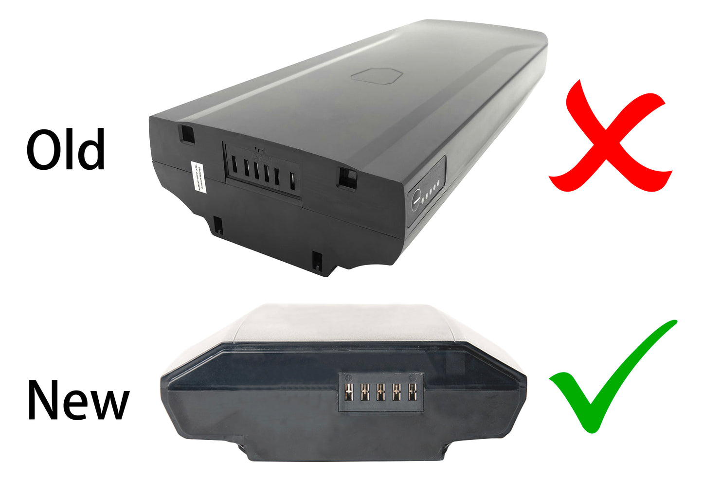 Ersatz für Greenway YJ145 eBike-Akku Li-Ion 36V – 14,5Ah/522Wh