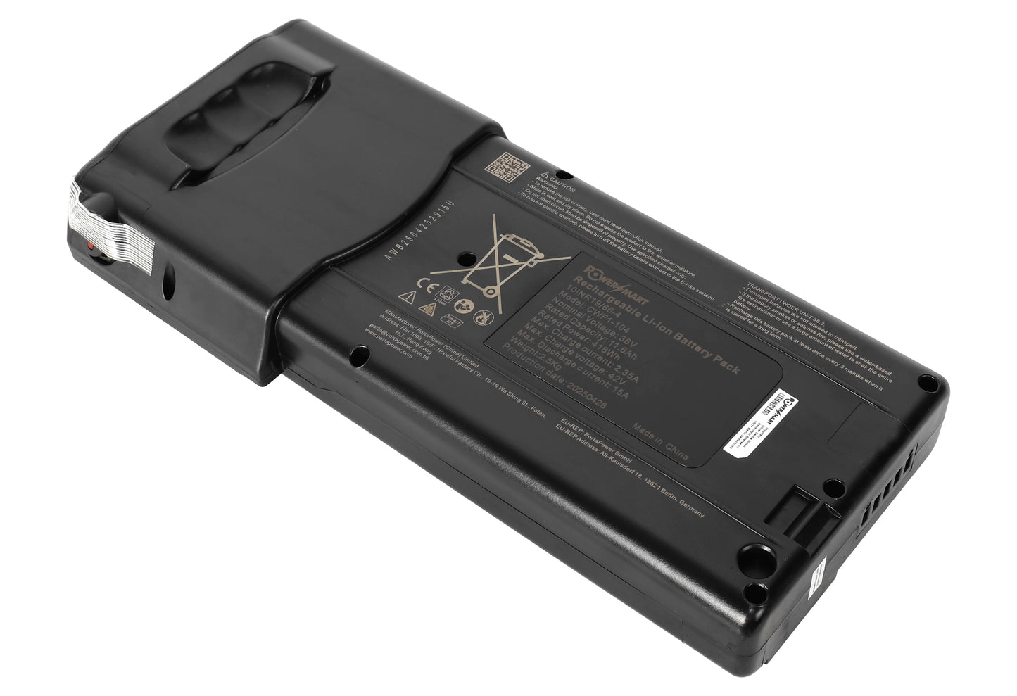 36V 11.6Ah 418Wh e-bike battery for Allegro 20 Zoll Elektro Faltrad, E-Plus Breeze 26 inch Ladies, MIFA Move CRS 100, Paris Max N8R