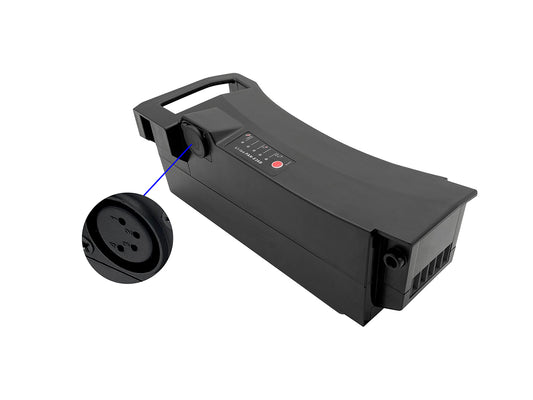 Batteria di ricambio per bici elettrica agli ioni di litio da 36 V e 17 Ah per Panasonic EEB-CS-PRT361SL, 19396-1GP, EEB-CS-PRT361SL
