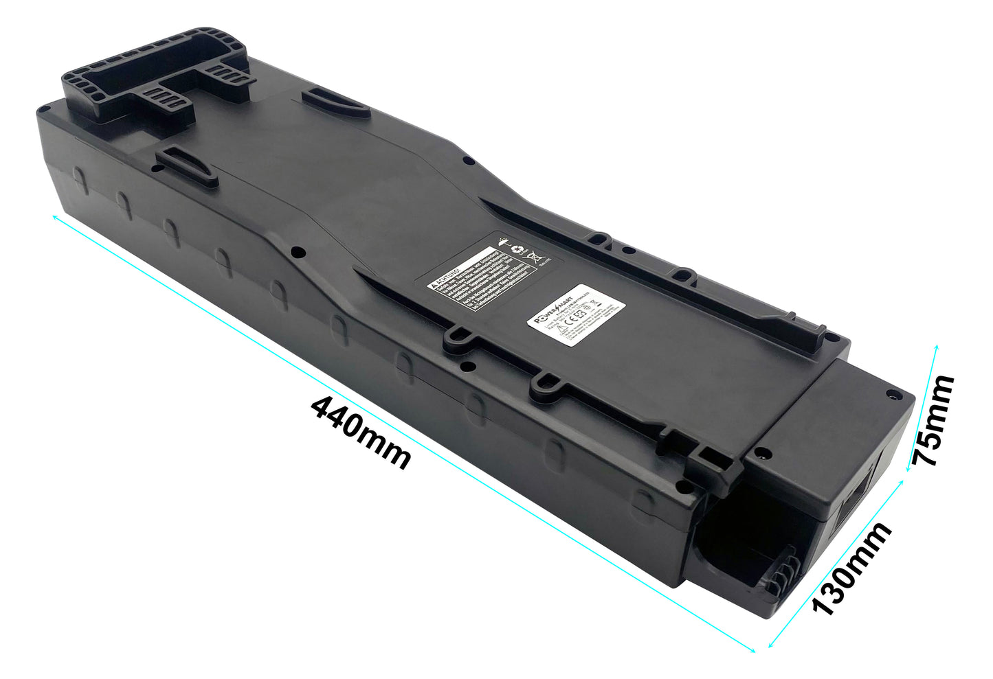 36V 14.5Ah Li-ion E-Bike Battery, Replacement for Yamaha Haibike Batavus Pulzar / Senero / Zonar / Razer, Winora