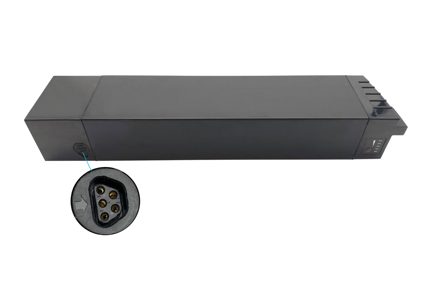 Phylion battery 36V 11.6Ah - Joycube "BN10" with Smart BMS for Fischer e-bikes, pedelecs