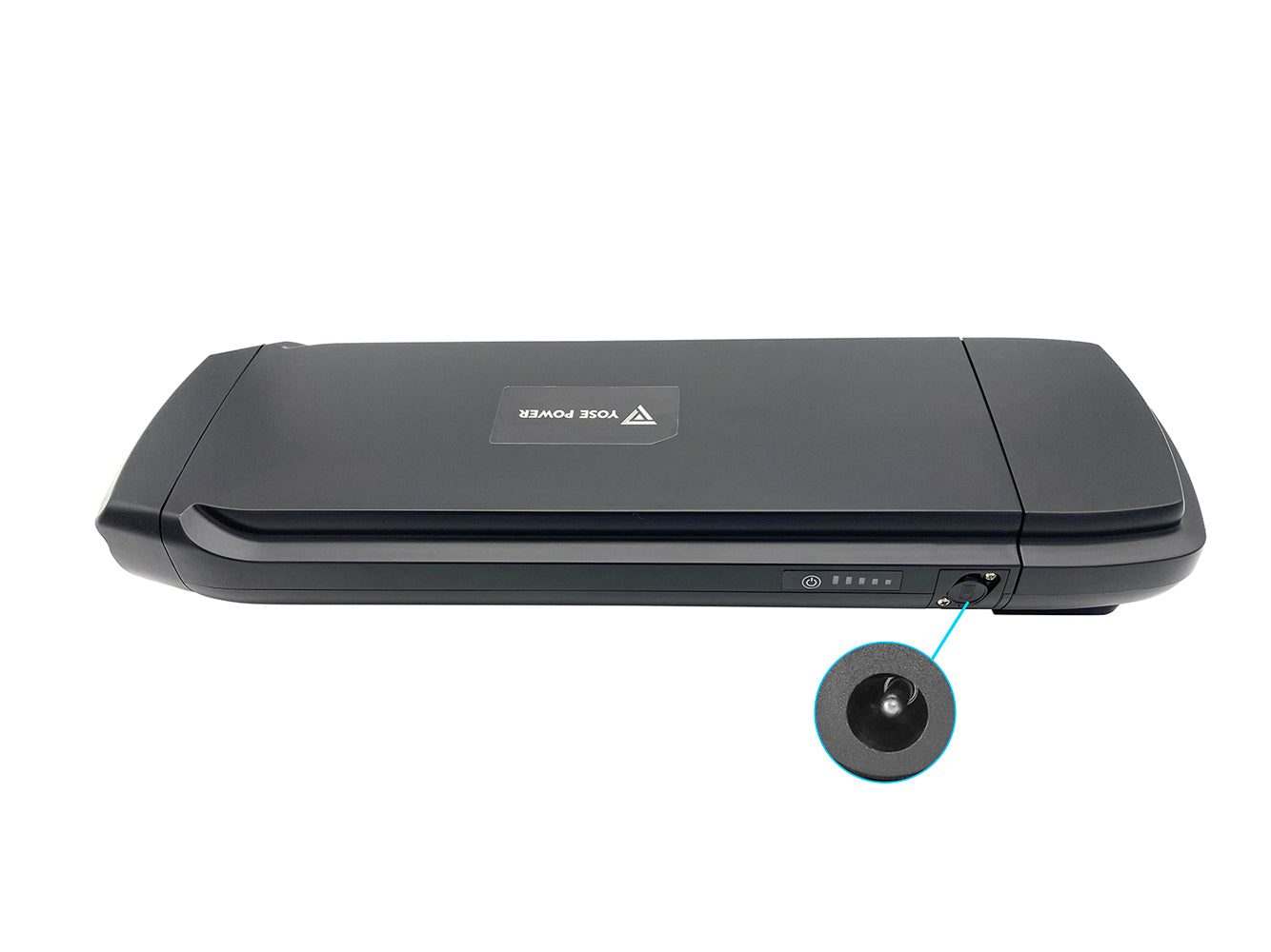 Batteria posteriore per bici elettrica da 36 V 10,4 Ah / 385 Wh con caricabatteria e supporto per Phylion Joycube SF-03 JCEB360-11