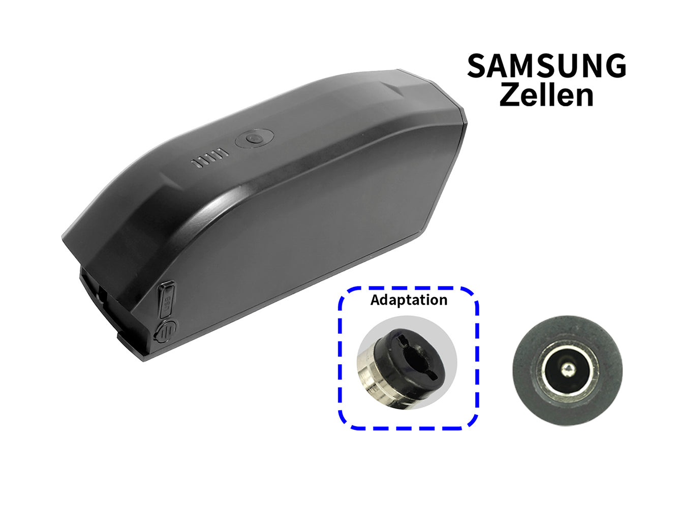 36V 17,5Ah/630Wh Li-ion accu voor e-bike