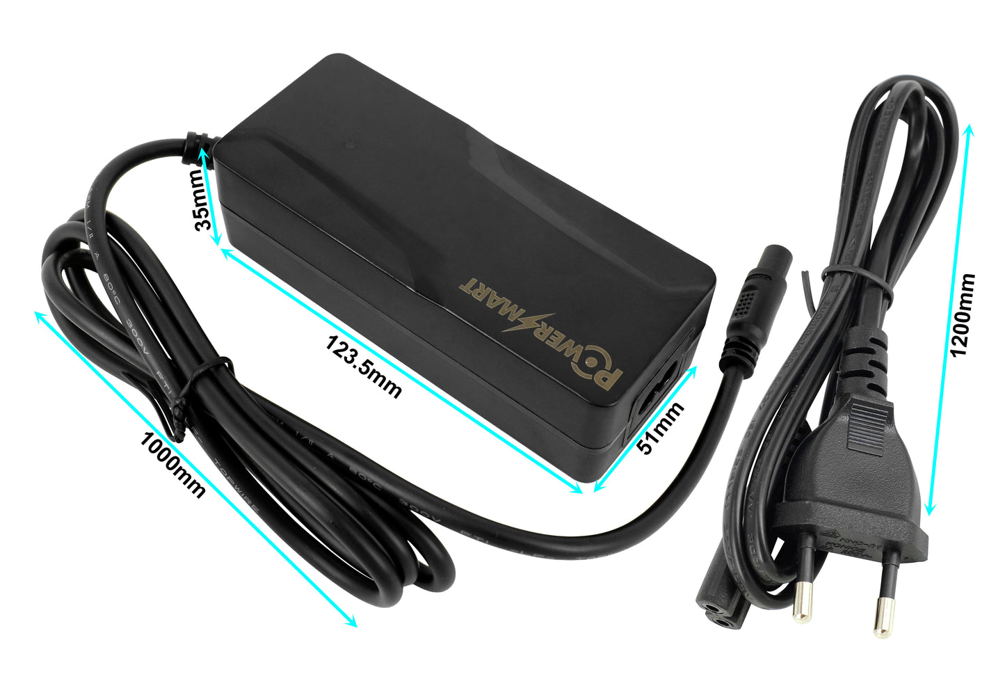 36V 13Ah/468Wh Rear Carrier E-Bike Battery & Charger Set | Smart BMS (Bafang CanBus) for Fischer, Telefunken, MTF, DHS & More