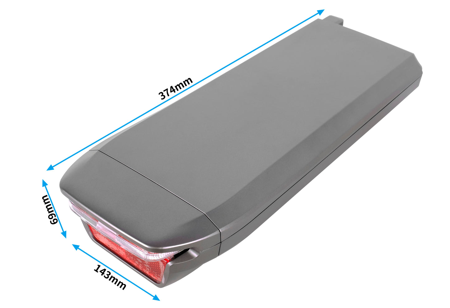 Batería para portaequipajes de 36 V con UART Phylion para Vogue COMFORT, PREMIUM, BASIC y ELITE