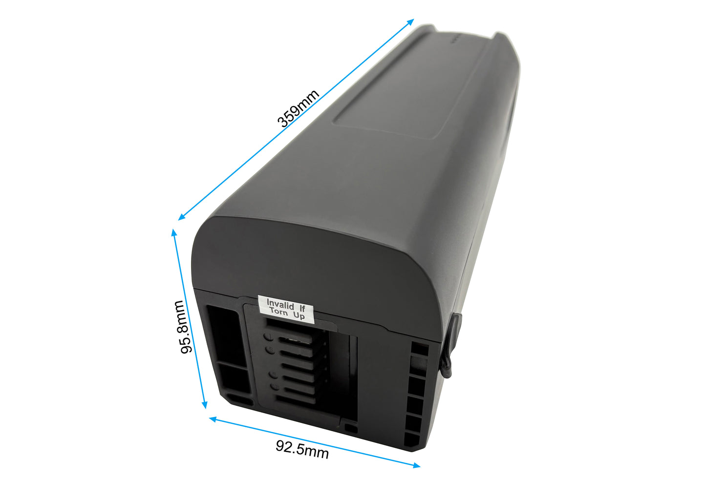 48V 12,8Ah E Bike Akku mit 3A Schnellladegerät, Ersatz für Prophete (ZZ131304) mit AEG Antrieb