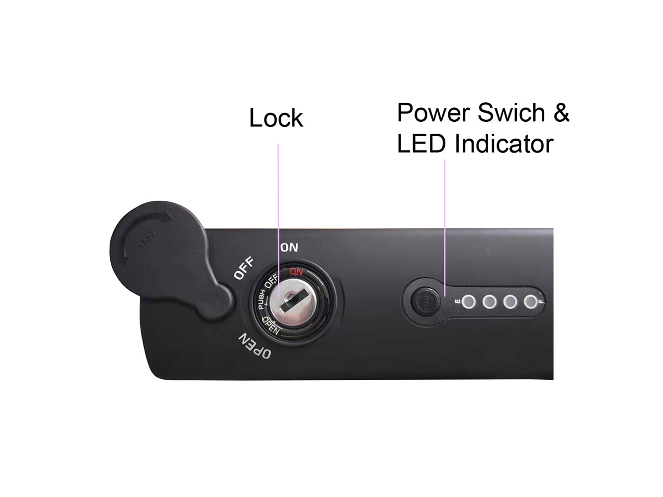 Batteria agli ioni di litio per eBike da 36 V 10,5 Ah/378 Wh, sostitutiva per Diavelo Bragi ATB, Bragi Tour, Bragi Urban, Estora Comfort, Estora Tour, Estora Urban, Sensation 2013-14, Travel 2013-14