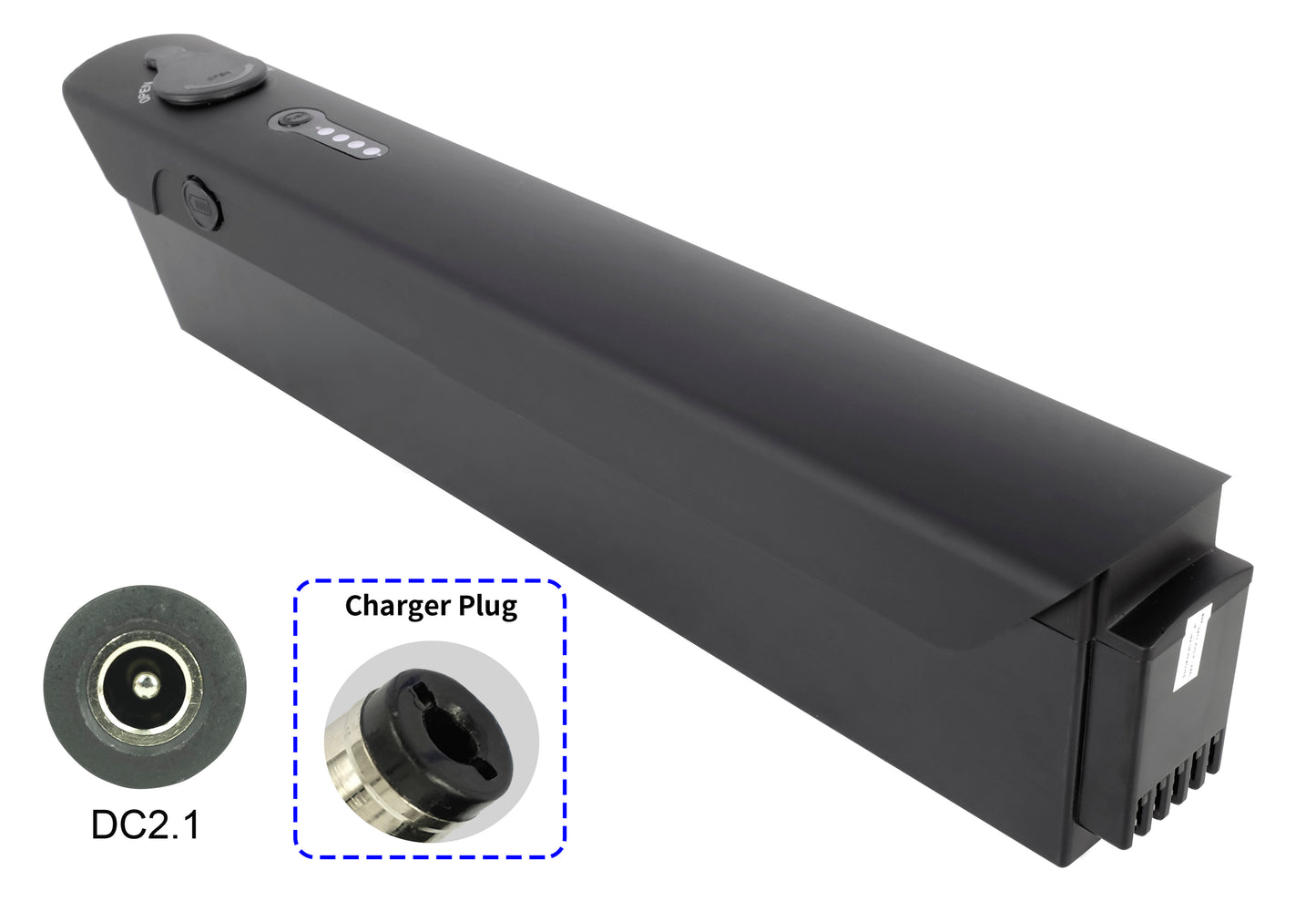 Batería de iones de litio para bicicleta eléctrica de 36 V, 10,5 Ah/378 Wh, compatible con Diavelo Bragi ATB, Bragi Tour, Bragi Urban, Estora Comfort, Estora Tour, Estora Urban, Sensation (2013-14) y Travel (2013-14)