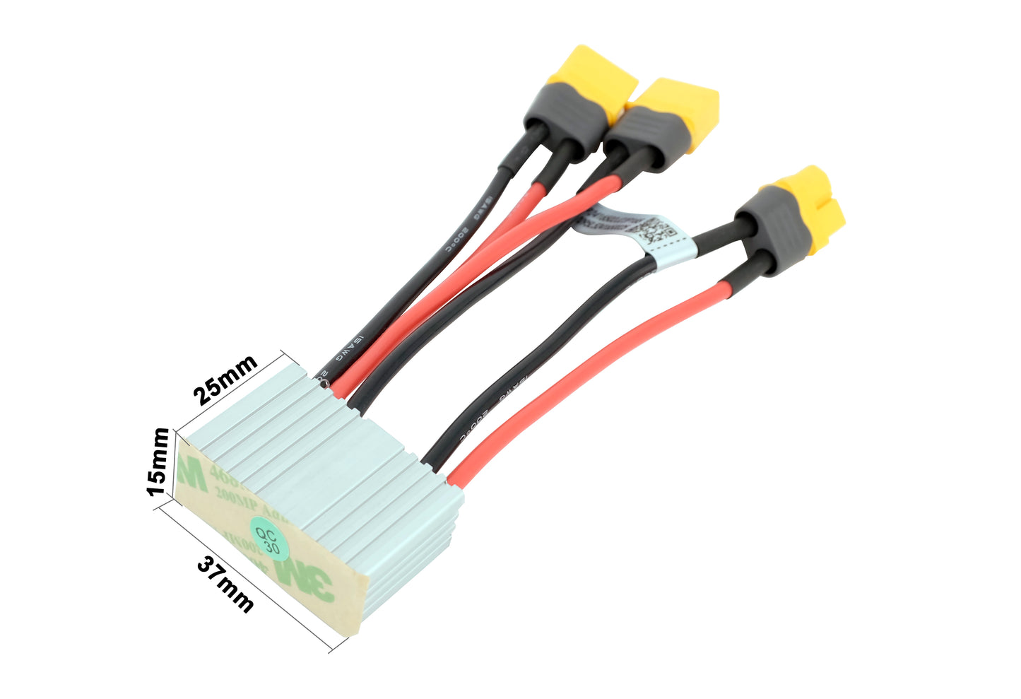 Connettore per doppia batteria 24/36/48 V 15 A per due batterie in parallelo Modulo di equalizzazione