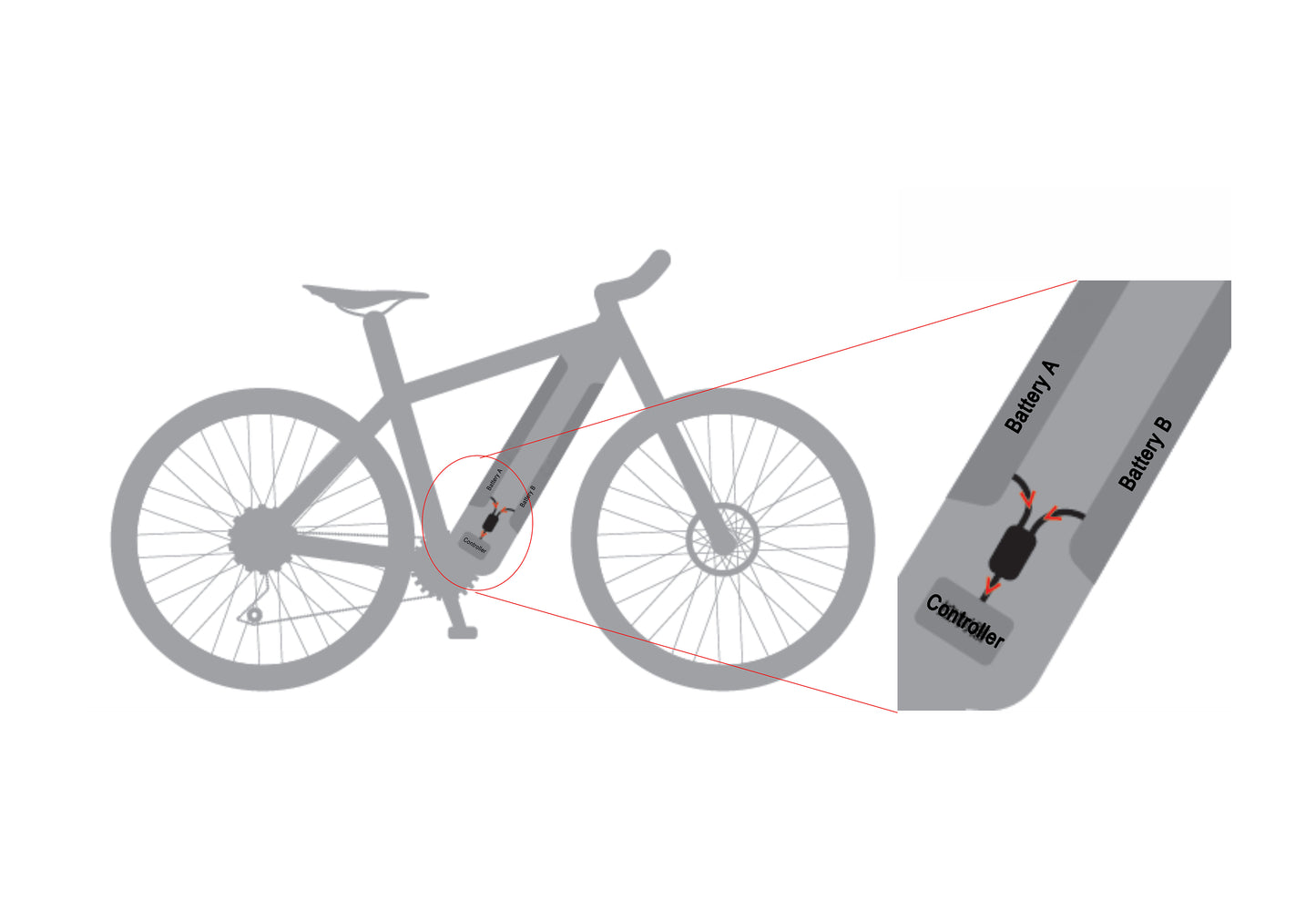 Connettore per doppia batteria 24/36/48 V 15 A per due batterie in parallelo Modulo di equalizzazione