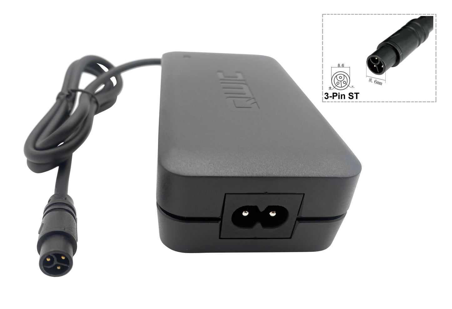 Caricabatterie 36V 2A per batteria agli ioni di litio da 36V per bici elettrica, con spina ST CC a 3 PIN