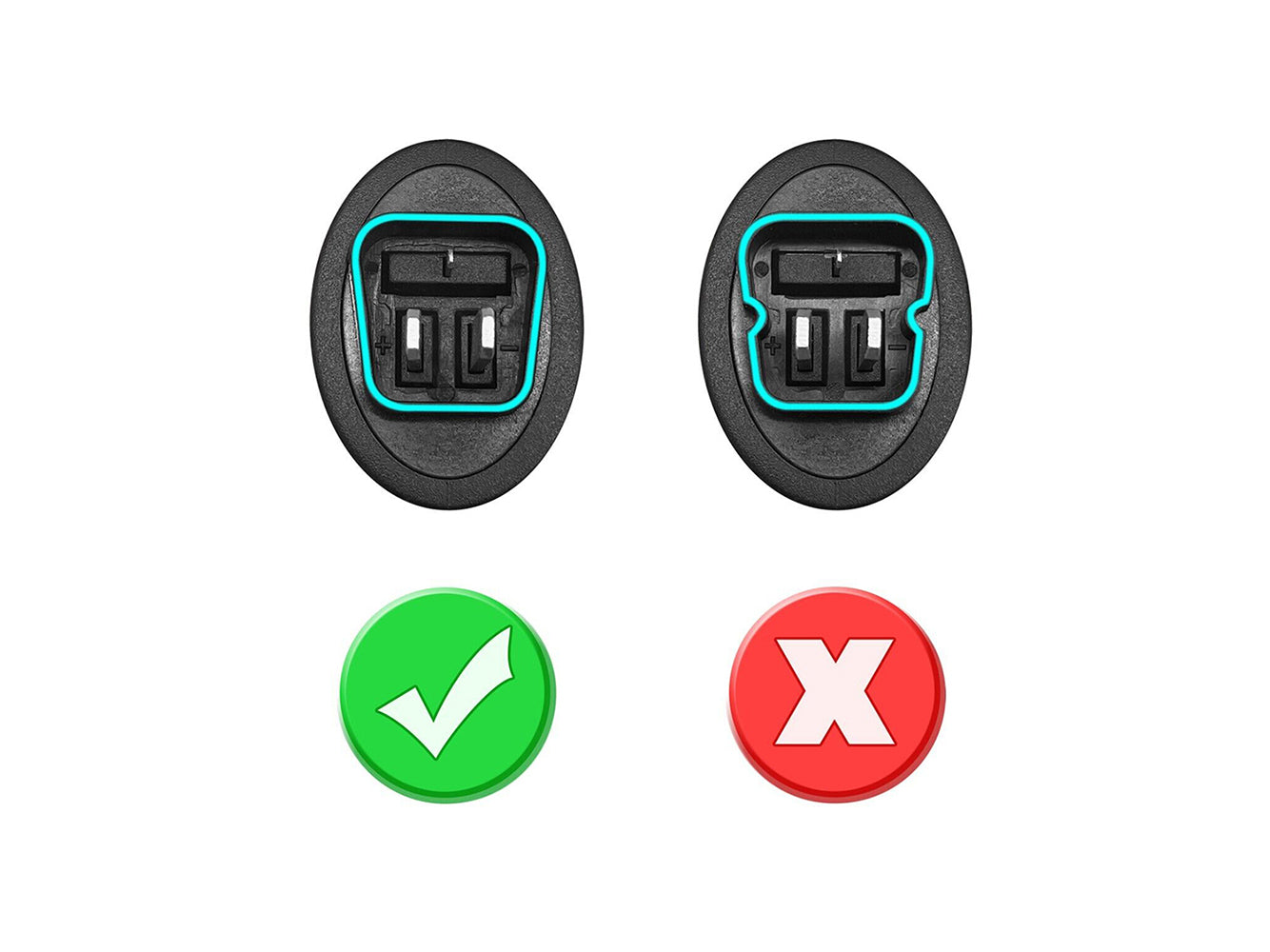 Caricabatterie 42V 2A per batteria Phylion E-Bike da 36V, spina Phylion ovale a 3 pin