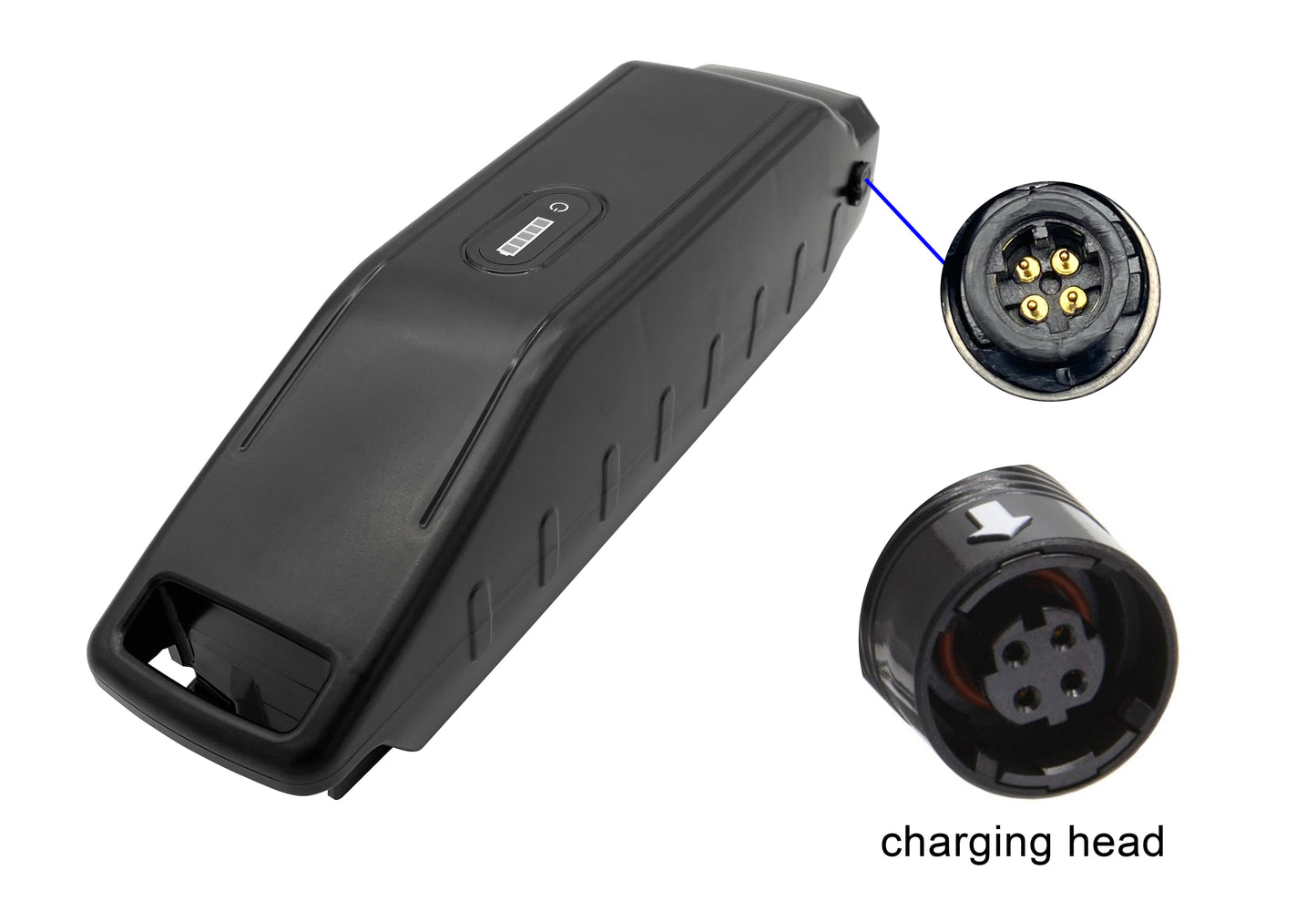 Batteria per bici elettrica Lapierre 36V 17Ah, ricambio per bici elettrica Lapierre Overvolt XC, Overvolt Cross