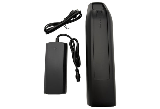 Batteria per bici elettrica da 48 V 12,8 Ah con caricabatterie rapido da 3 A, sostitutiva per Prophete (ZZ131304) con trasmissione AEG