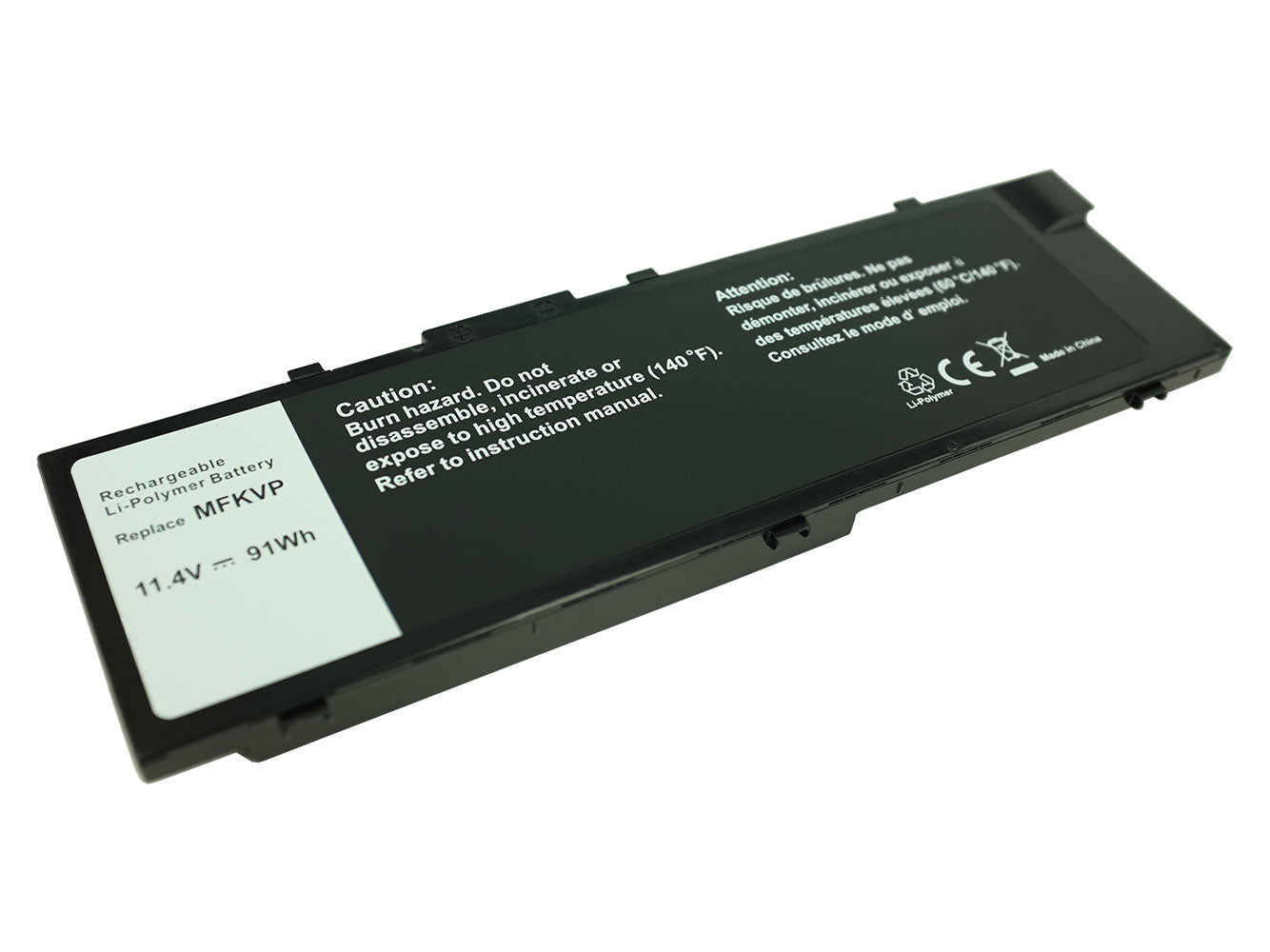 Batteria di ricambio per laptop Dell serie 15 7000 (7510), 17 7000 (7710), 17 7000 (m7710)
