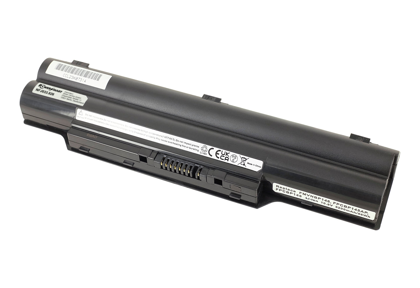 Batterie de remplacement pour ordinateur portable FUJITSU pour FUJITSU FMV-BIBLO MG/G70, FMV-BIBLO MG/G75, FMV-BIBLO MG50S