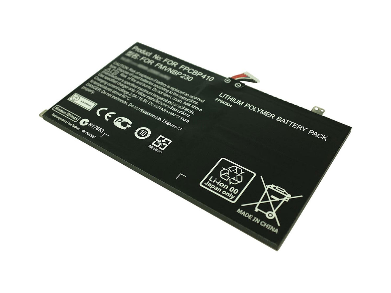 Batteria di ricambio per laptop FUJITSU LifeBook UH554, LifeBook UH574
