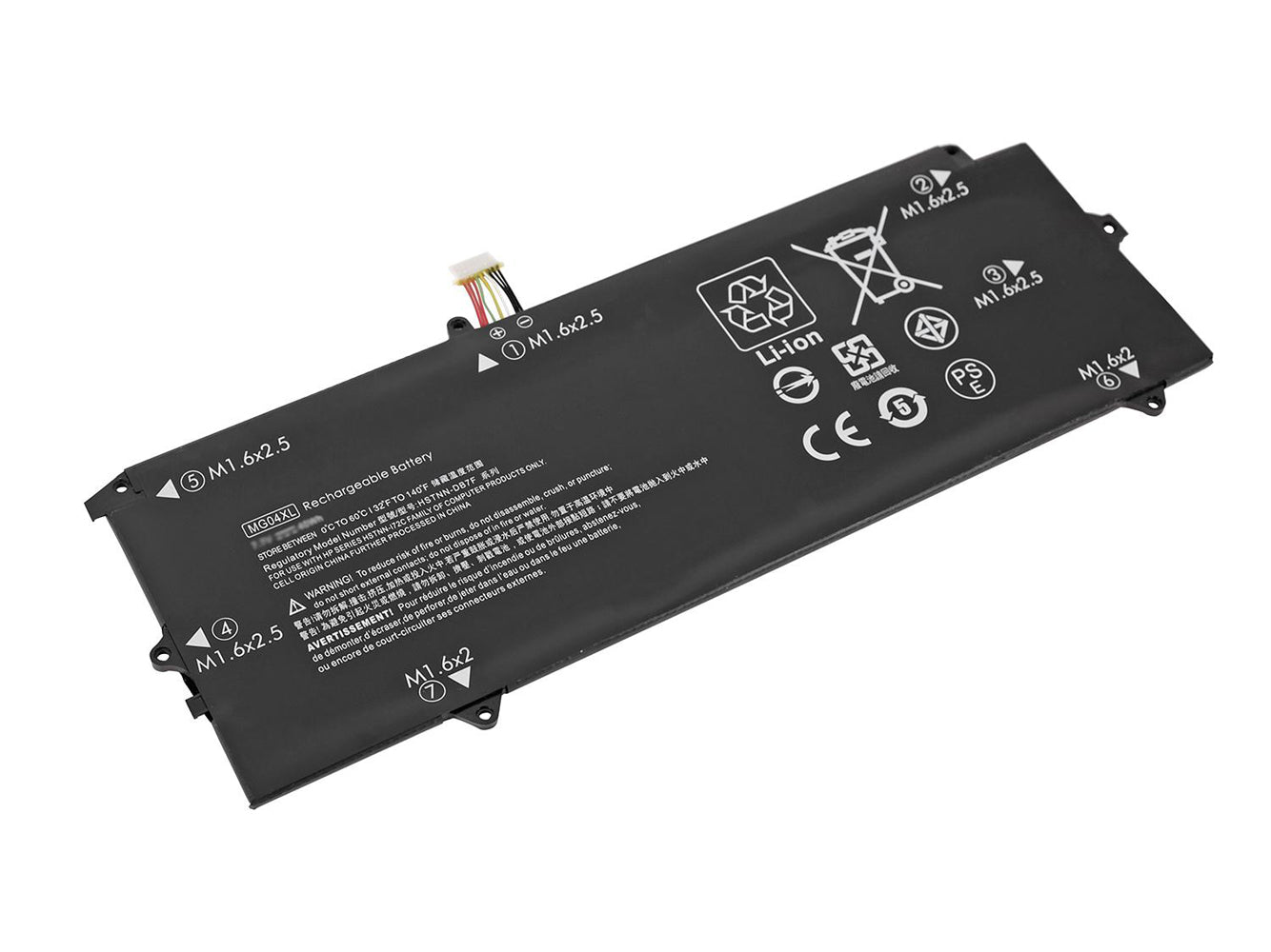 Sostituzione della batteria del laptop per la serie HP Elite X2 1012 G1