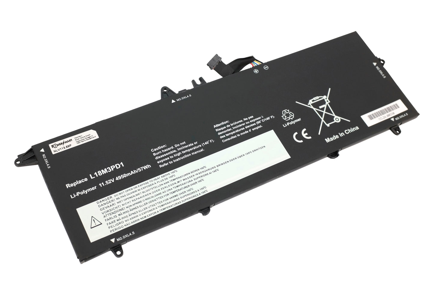 Ersatz-Laptop-Akku für LENOVO ThinkPad T490S, ThinkPad T495s