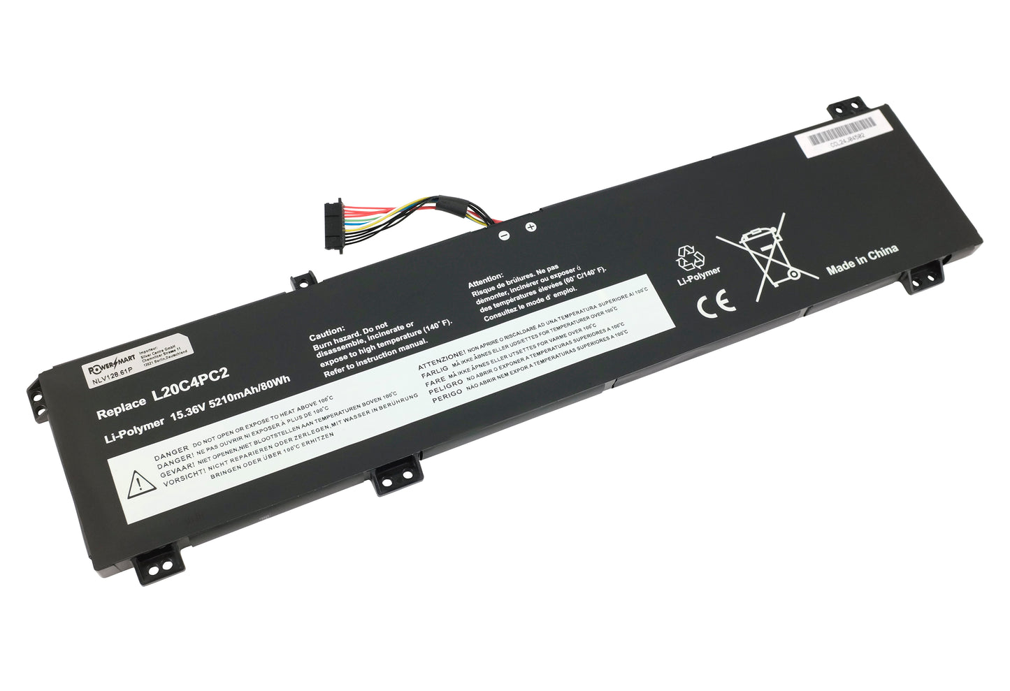 Laptop Battery Replacement for LENOVO Legion 5 Pro-16ACH6 2021, Legion 5 Pro-16ACH6H, Legion 5 Pro-16ITH6, Legion 5 Pro-16ITH6H
