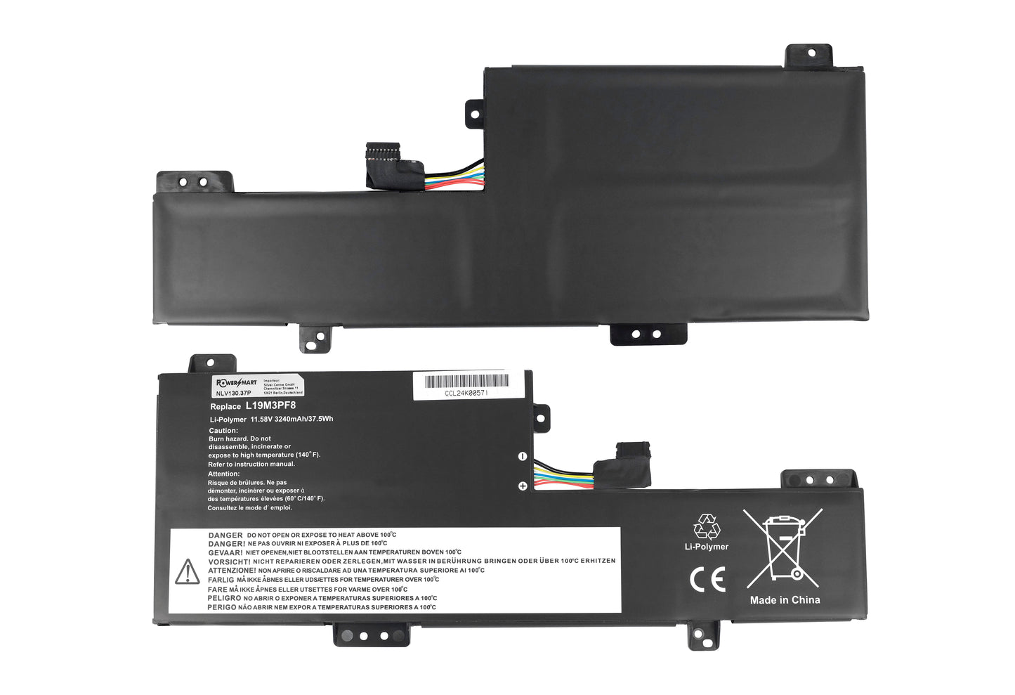 Ersatz-Laptop-Akku für LENOVO IdeaPad Flex 3 11IGL05 82B20002US, IdeaPad Flex 3 11IGL05 82B20003US